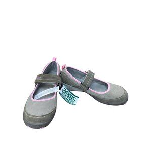 Merrell Aegis girls gray pink Microbe Shield Mimosa  sandals Size 5 SKU 8889